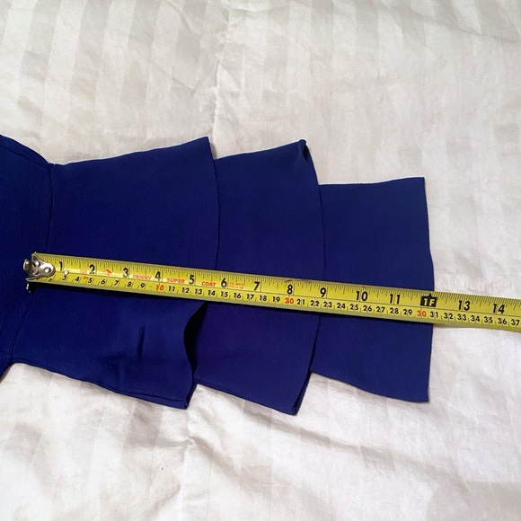 INC international concepts size small three-quarter length arms sweater blue new - Picture 7 of 11